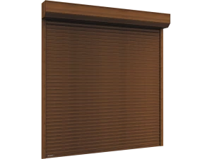 Рулонные ворота утепленные из профиля RH77M 2200x1100