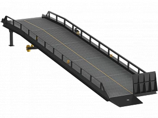 Рампа мобильная Doorhan с опорой RMTS черная